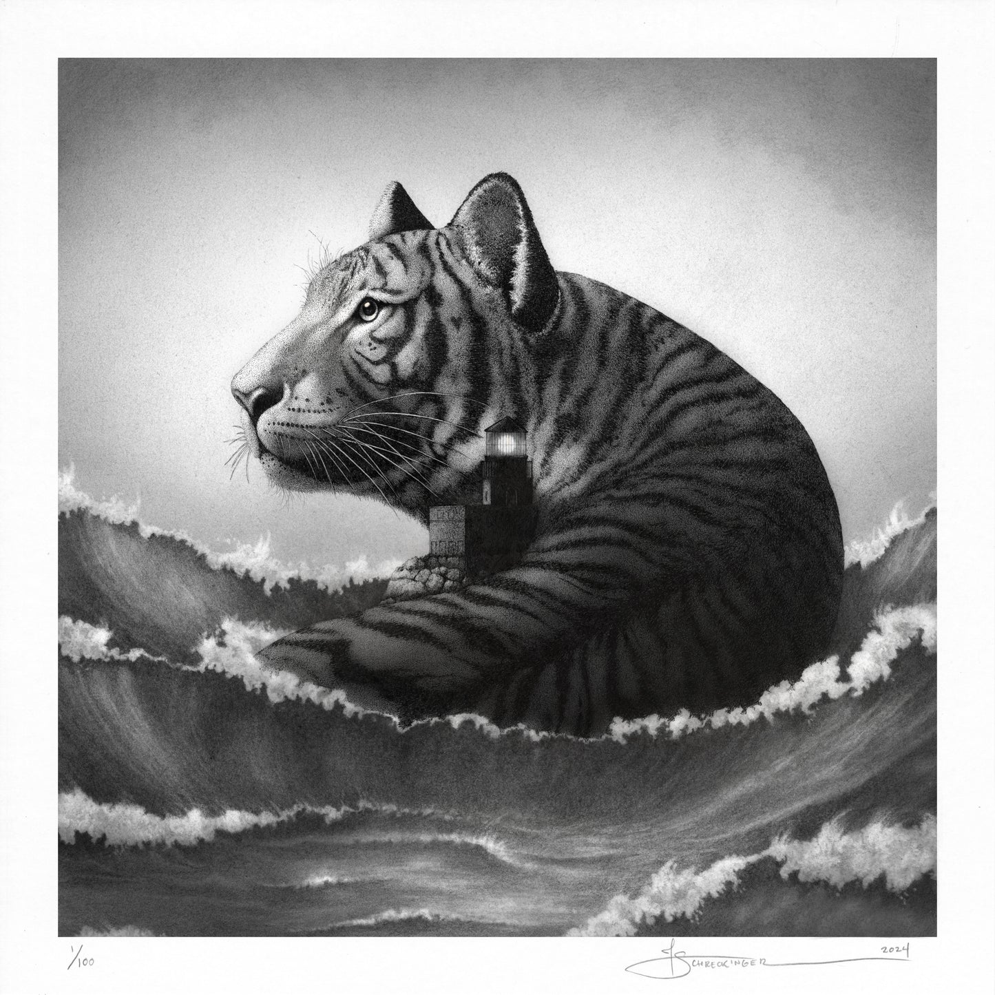 Ltd Edition Print: Juliet Schreckinger - Shelter from the Storm